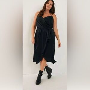 Anthropologie black party dress size 26w